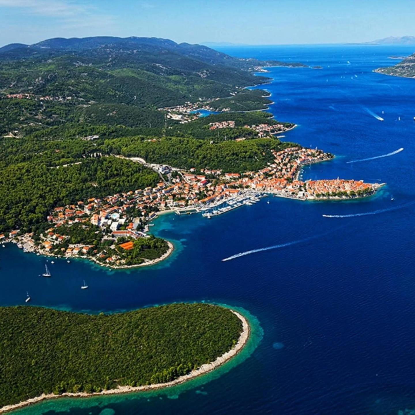 Apartments Ana By The Sea Lumbarda Buitenkant foto